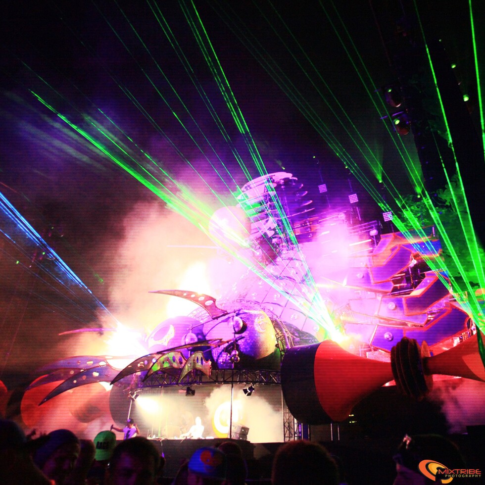 Q-dance stage　Defqon.1 Festival