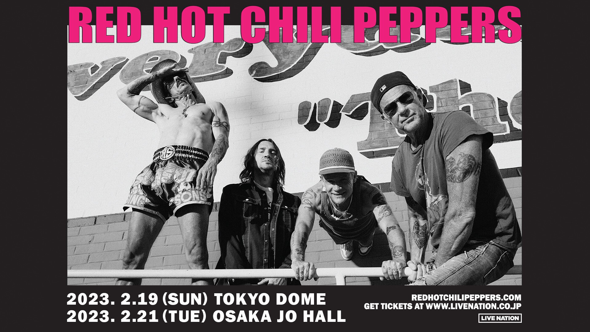 iFLYER: ロック・シーン最強のバンドRed Hot Chili Peppers（レッド 