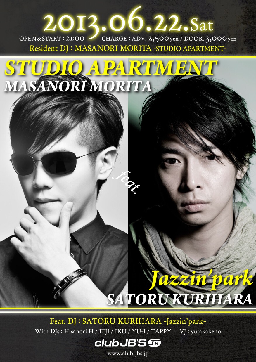 iFLYER: STUDIO APARTMENT feat. Satoru Kurihara -Jazzin' park- at