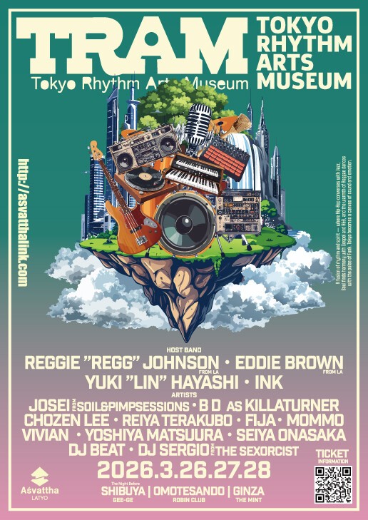 TRAM26' Tokyo Rythm Arts Museum 26 前夜祭 | iFLYER