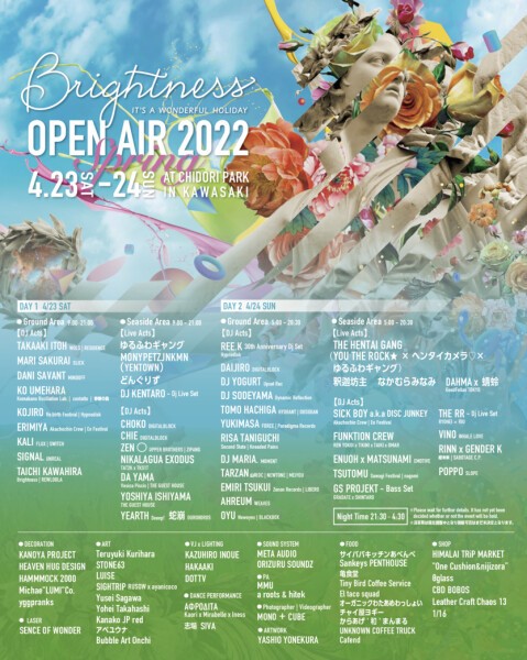 Brightness Open Air 2022 Spring @ ちどり公園 - iFLYER