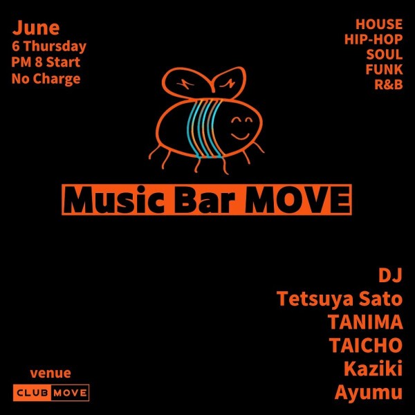 iFLYER: Music Bar MOVE @ CLUB MOVE, 滋賀県