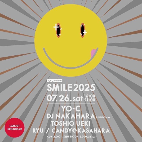iFLYER: SMILE2025 @ LAYOUT soundbar, 東京都