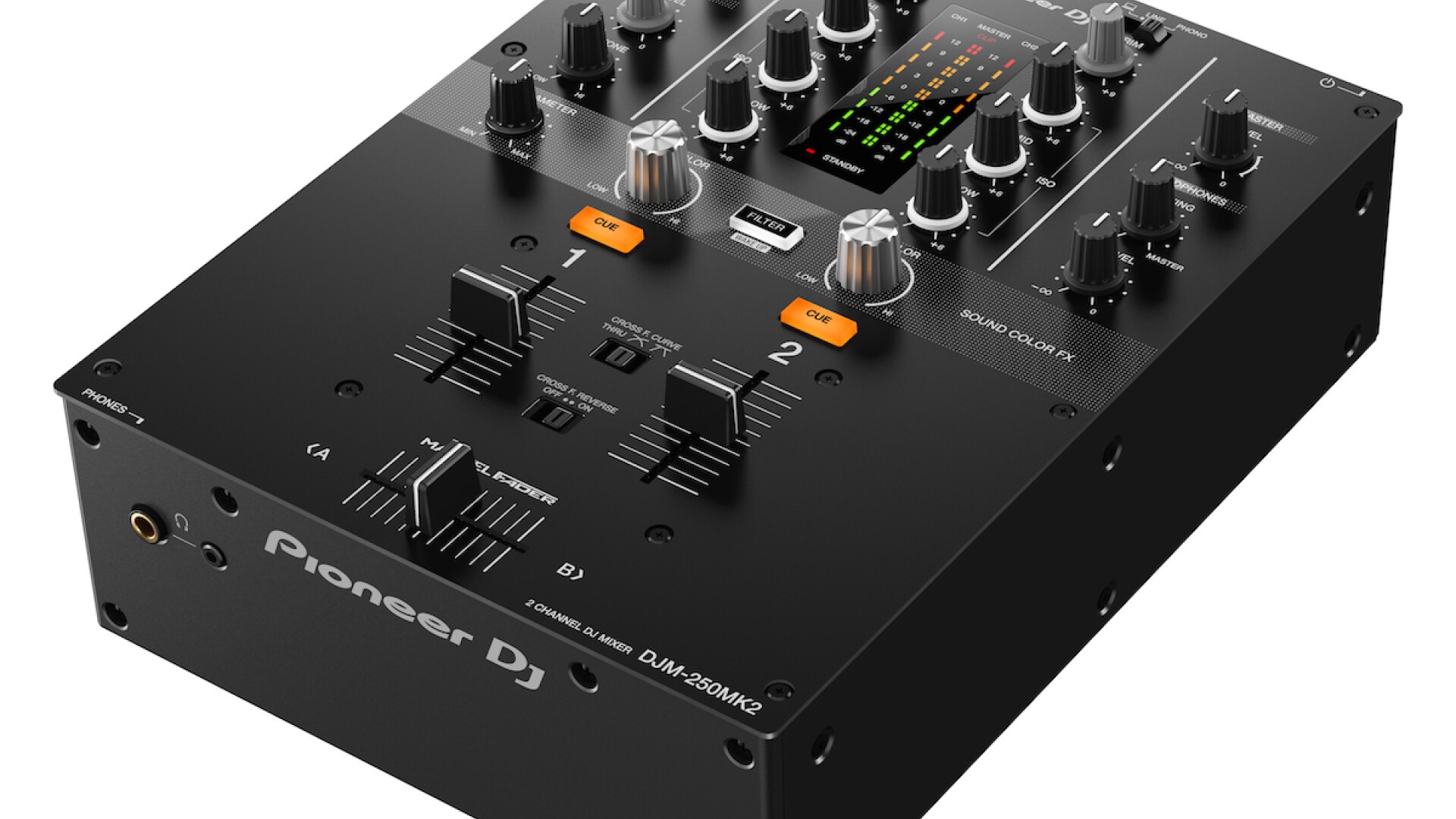 Pioneer DJ、スクラッチに適したシンプルでベーシックな2ch DJミキサー