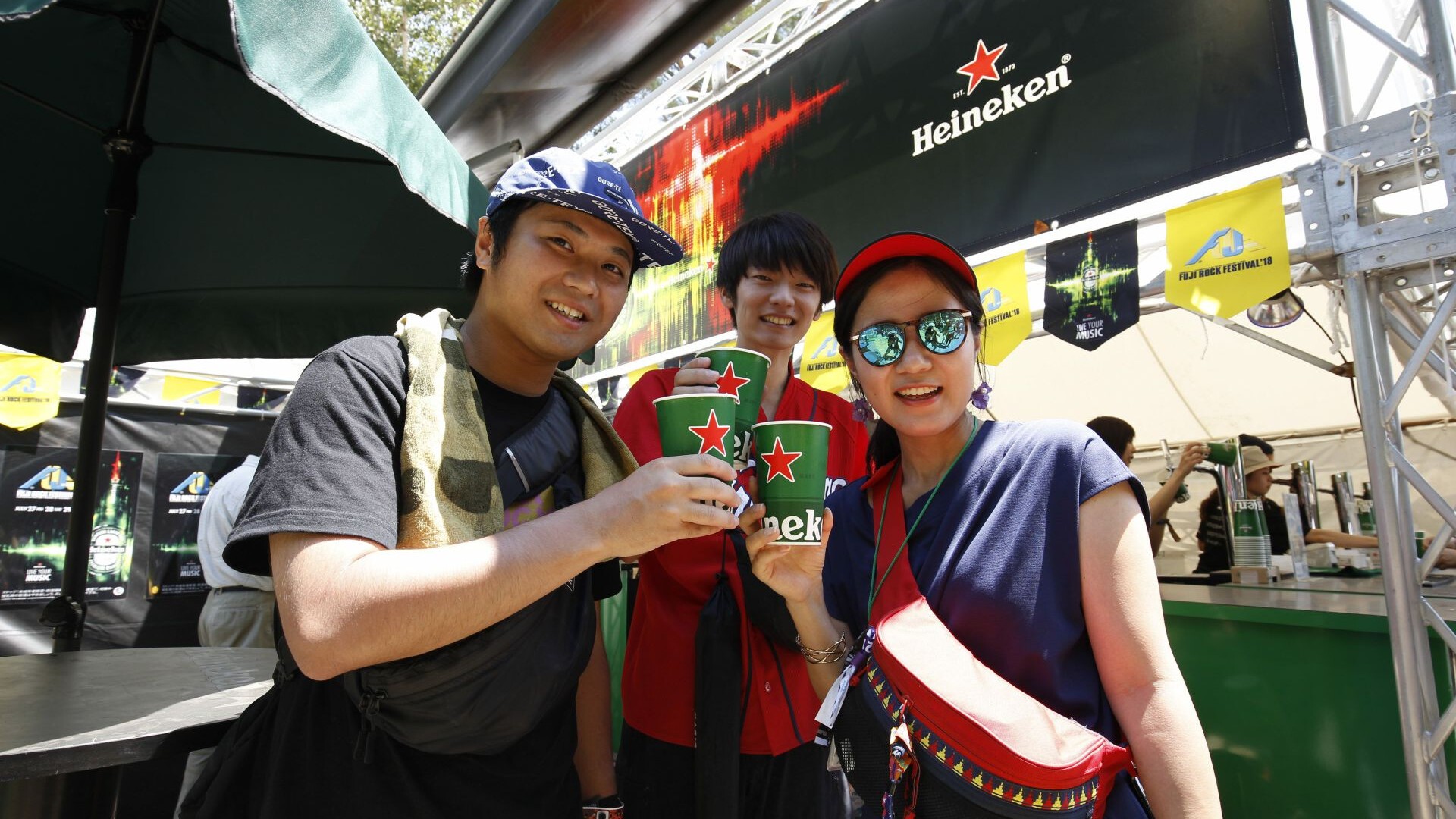 フレッシュで冷たいビールはフェスの立役者！苗場開催20周年【FUJI