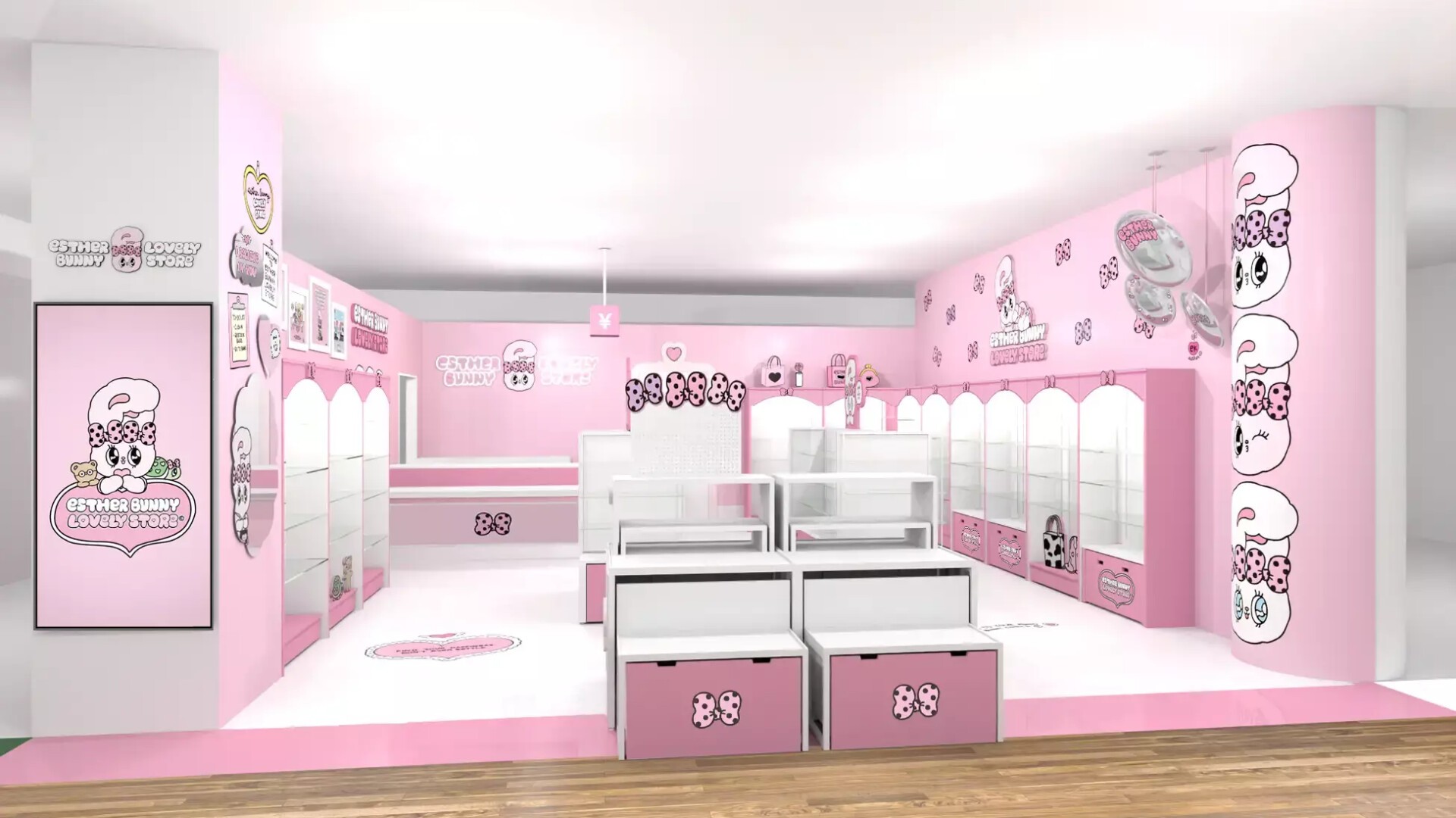 Z世代に大人気の「エスターバニー」待望の常設店『Esther Bunny Lovely
