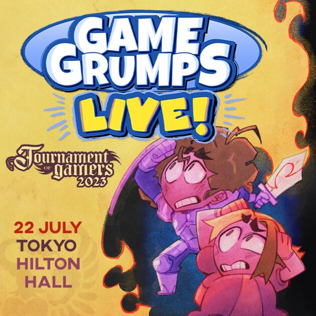 iFLYER Game Grumps Live Tournament of Gamers at Hilton Tokyo Kiku