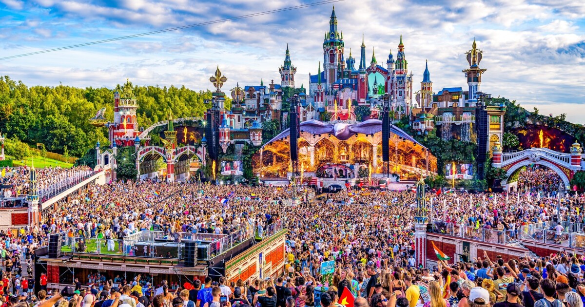 OFFICIAL 20 YEARS TOMORROWLAND FLAG – Tomorrowland Store