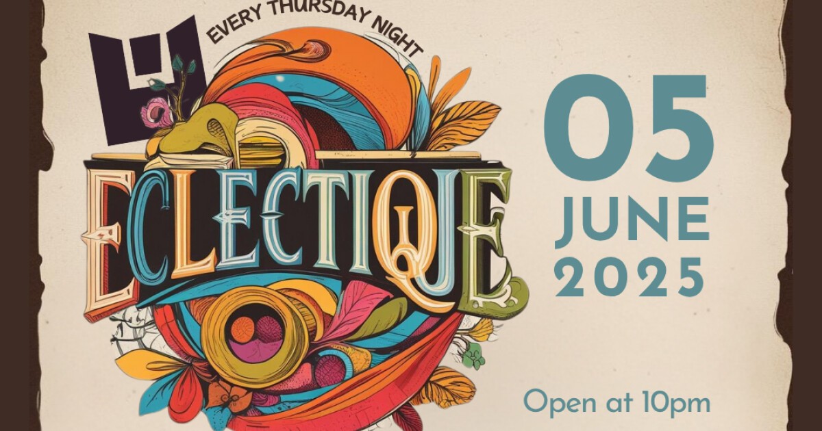 iFLYER: ECLECTIQUE at HARLEM, Tokyo