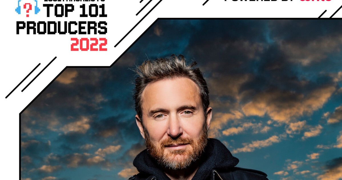 IFLYER: 【1001TRACKLISTS】2022年度、最もサポートされたアーティストを発表！第1位には David Guetta ...