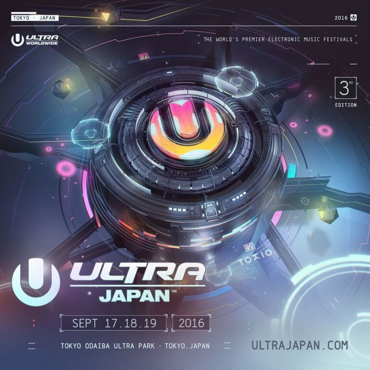 Iflyer Ultra Japan 16 アーティスト出演 日割り発表 Iflyer最終先着先行チケットを販売開始