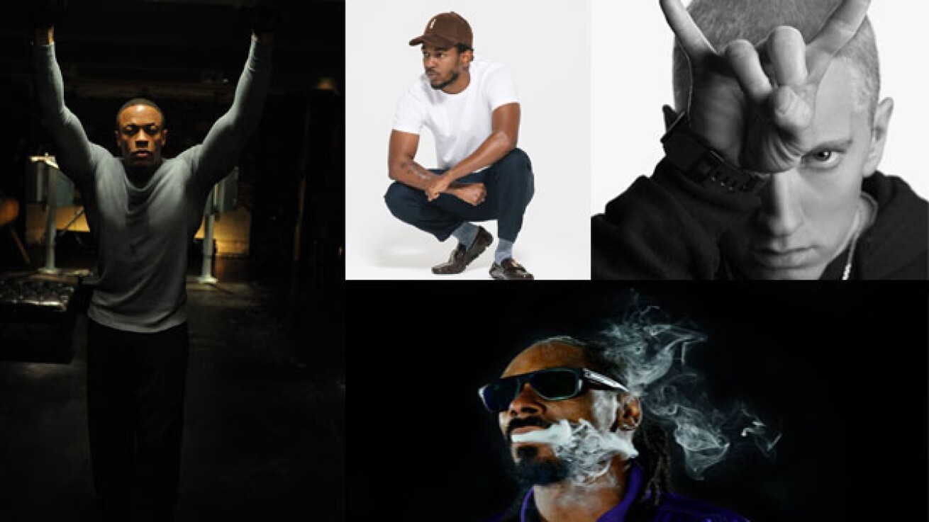 iFLYER: Snoop Dogg、Kendrick Lamar、Dr Dre、Eminemという豪華メンツ 