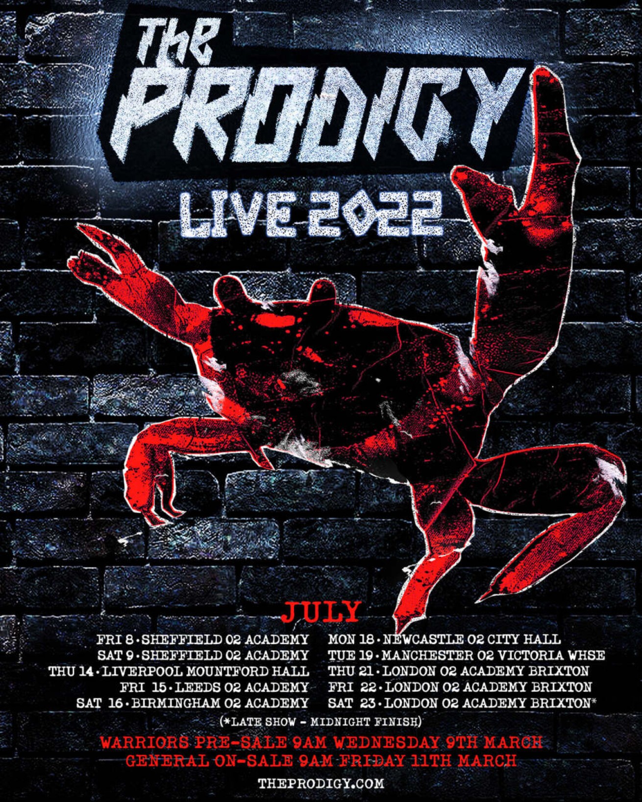 iFLYER: The Prodigy（ザ・プロディジー）、Keith Flint（キース