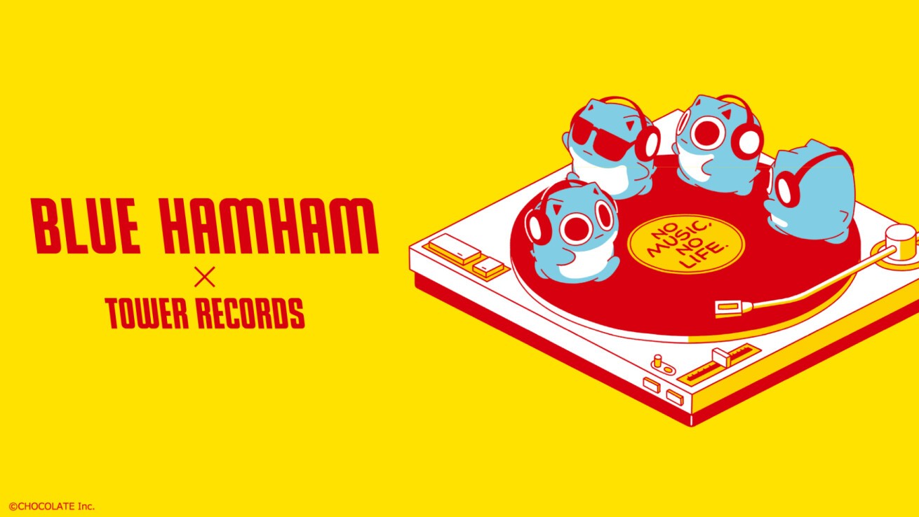 iFLYER: タワーレコード × ⾳楽を⾷べる 