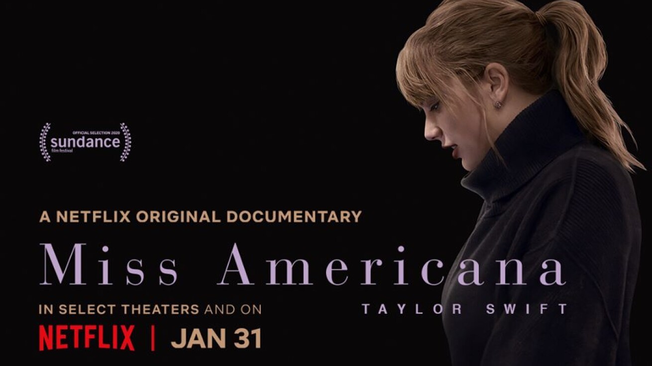 2020年 テイラー・スウィフト ミス・アメリカーナ 映画ポスター 二種類