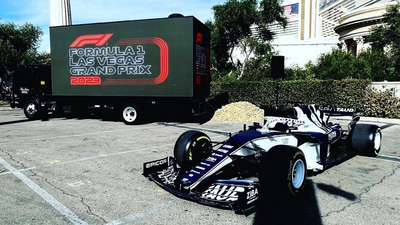 iFLYER: 米ラスベガス、11月のF1ラスベガスグランプリ開催の週末に