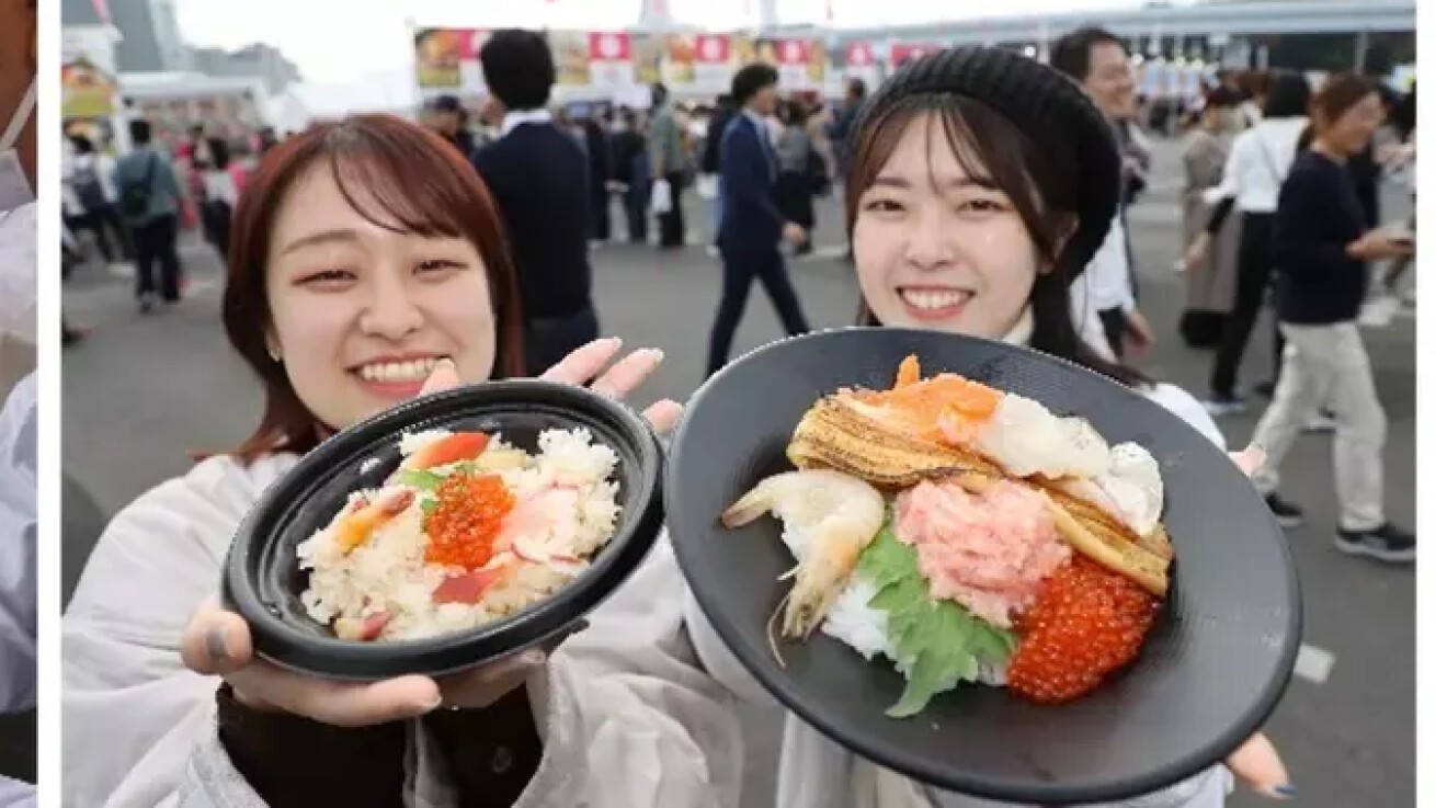 iFLYER: 累計250万人が来場した日本最大の魚介グルメフェス「魚