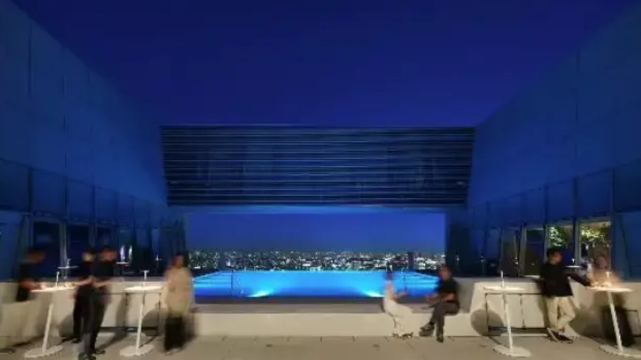 iFLYER: 【虎ノ門ヒルズ】屋上庭園からの夜景とフランス版ミシュラン